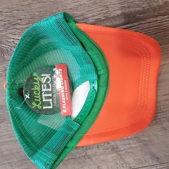 Let's Get Shamrocked! Baseball Cap with Flashing Lights - Picture 3 of 4
